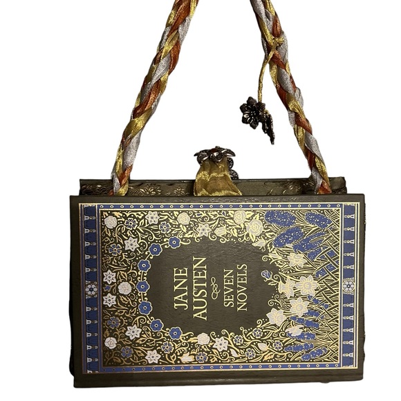 Collectible Vintage Jane Austen Seven Novels Book Bag Purse - Picture 9 of 10